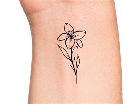 Lily Tattoo 2 By Meripihka On Deviantart Lily Tattoo Lily Flower