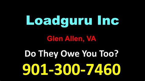 Loadguru Inc Glen Allen Va Youtube Loadguru Inc Glen Allen Va Youtube