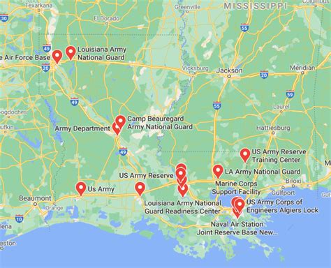 Louisiana Military Bases 4 Bases Militarybases Com Louisiana Military Bases 4 Bases Militarybases Com