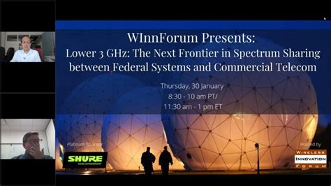 Lower 3 Ghz The Next Frontier In Spectrum Sharing Between Federal Systems And Commercial Telecom Lower 3 Ghz The Next Frontier In Spectrum Sharing Between Federal Systems And Commercial Telecom