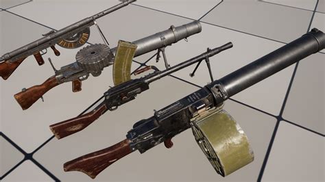 Machine Guns Of Ww1