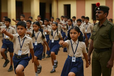 Maharashtra To Start Basic Military Training For Students From Class 1 Maharashtra To Start Basic Military Training For Students From Class 1