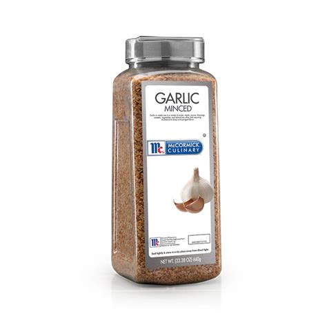 Mccormick Garlic Minced 660G Pet Ez Bake