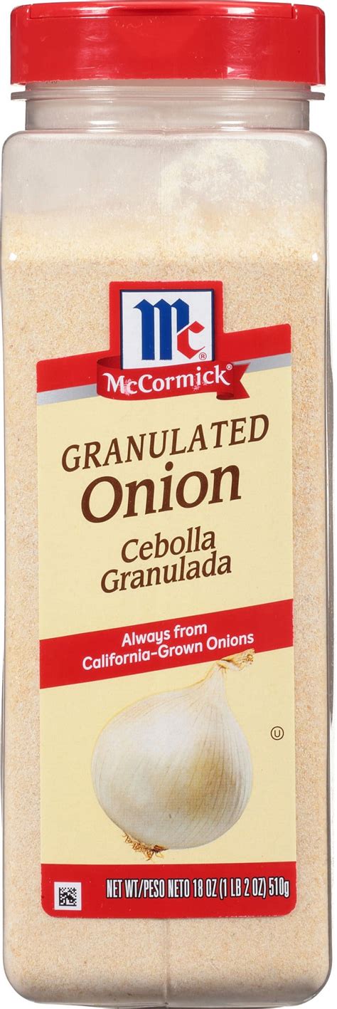 Mccormick Granulated Onion 18 Oz Ebay Mccormick Granulated Onion 18 Oz Ebay