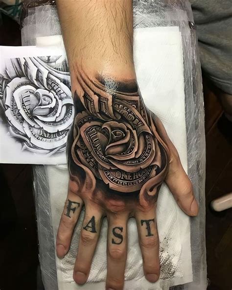 Men Hand Tattoos