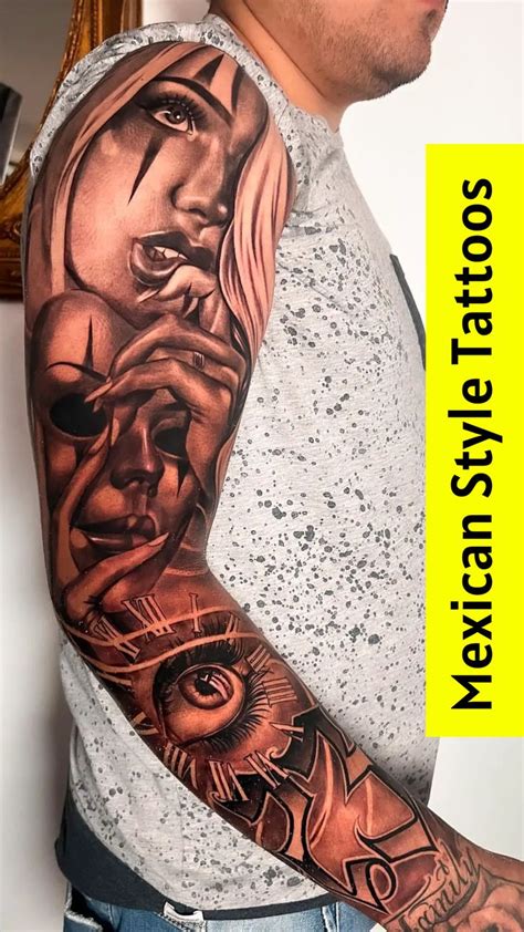 Mexican Tattoos For Guys