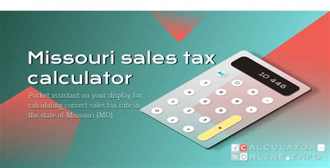 Missouri Sales Tax Calculator Missouri Sales Tax Calculator
