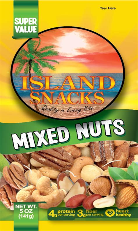 Mixed Nuts Island Snacks