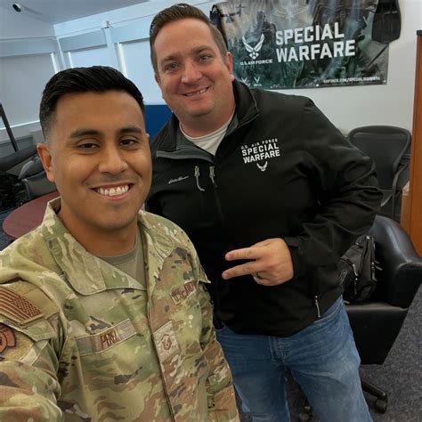 Msgt Perez Usaf Special Warfare Recruiting Flight Chief Norcalswfc