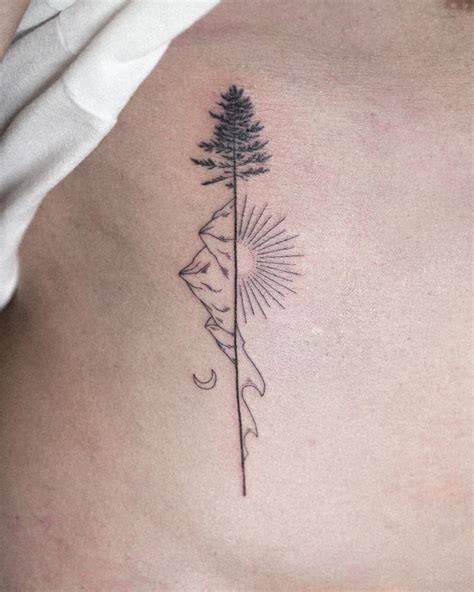 Natur Tattoo Sonne Berge Mond Wellen Amp Baum Small Tattoos Arm Natur Tattoo Sonne Berge Mond Wellen Amp Baum Small Tattoos Arm