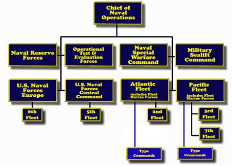 Navy Operational Chain Of Command