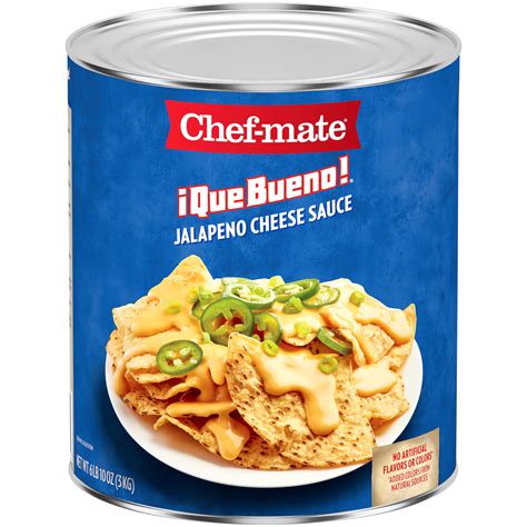 Nestle Chef Mate Que Bueno Jalapeno Cheese Sauce 106 Oz Can Nestle Chef Mate Que Bueno Jalapeno Cheese Sauce 106 Oz Can