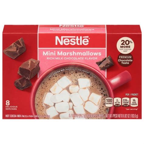Nestle Mini Marshmallow Hot Chocolate Cocoa Mix 6 83 Oz Fry S Food