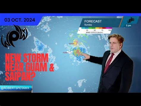New Storm Near Guam And Saipan Westpacwx First Look
