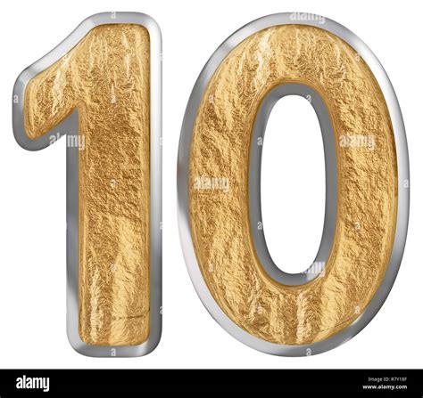 Numeral 10 Ten Isolated On White Background 3D Render Stock Photo Alamy Numeral 10 Ten Isolated On White Background 3D Render Stock Photo Alamy