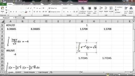 Numerical Integration Examples In Excel Numerical Integration Examples In Excel