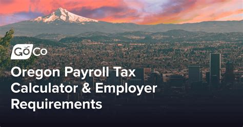 Oregon Payroll Tax Calculator Timetrex Oregon Payroll Tax Calculator Timetrex