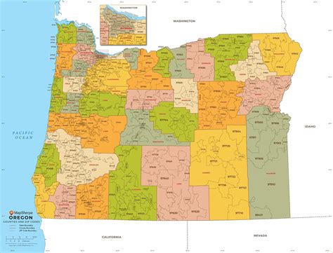 Oregon Zip Code List Map Oregon Zip Code Map And Population List In Oregon Zip Code List Map Oregon Zip Code Map And Population List In
