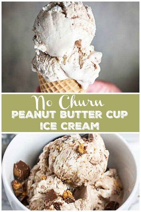 Peanut Butter Cup Ice Cream No Churn The Rustic Foodie Peanut Butter Cup Ice Cream No Churn The Rustic Foodie