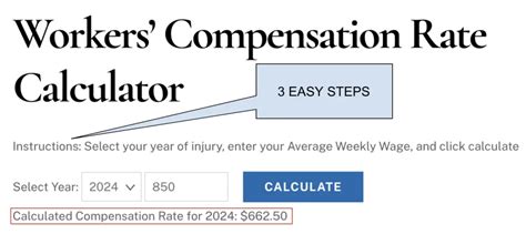 Pennsylvania Workers Compensation Rate Calculator
