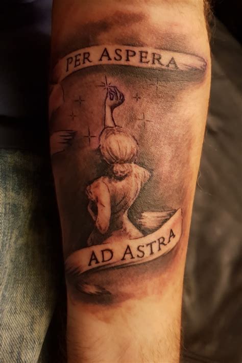 Per Aspera Ad Astra Tattoo