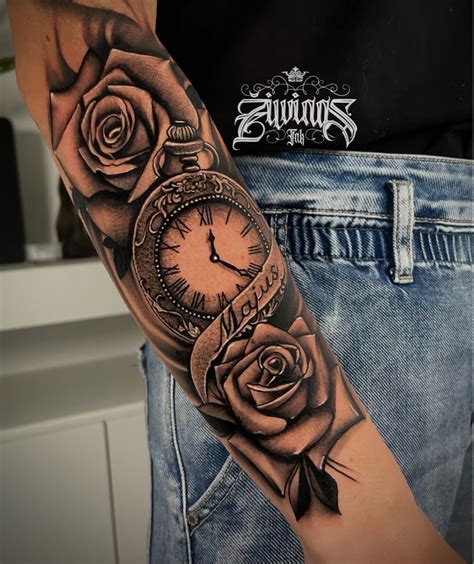 Pin By William Almeidatattoo On Desenhos Rose Tattoos For Men Forearm