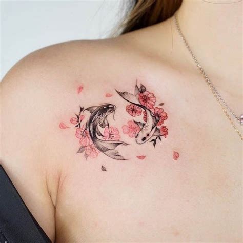 Pisces Koi Tattoos Pisces Koi Tattoos