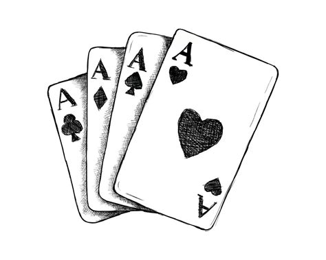 Poker Card Drawings Poker Card Drawings