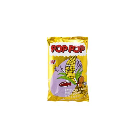 Pop Pop Original Corn Snack 15G Tasty Snack Asia