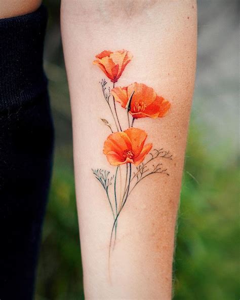 Poppy Flower Tattoos An Accurate Guide To Their Meanings Poppy Flower Tattoos An Accurate Guide To Their Meanings
