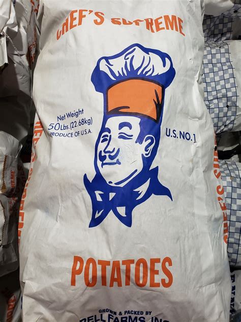 Potatoes 50Lb Chef Potatoes 50Lb Chef