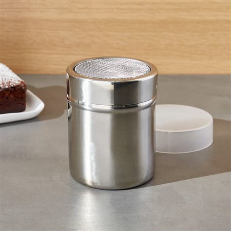 Powdered Sugar Shaker Crate Barrel Powdered Sugar Shaker Crate Barrel