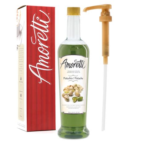 Premium Pistachio Syrup Amoretti