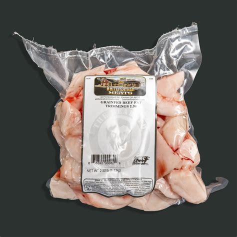 Prime Grainfed Beef Fat Trimmings 2 5 The Bearded Butchers Prime Grainfed Beef Fat Trimmings 2 5 The Bearded Butchers