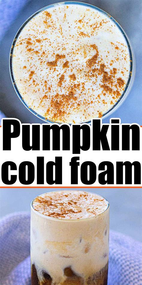 Pumpkin Cold Foam Cookingsteps Com Pumpkin Cold Foam Cookingsteps Com