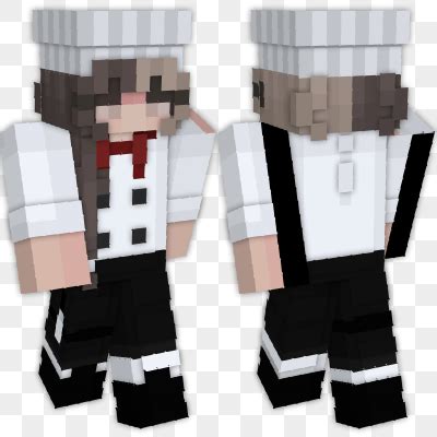 Rainbow Chef Girl Minecraft Skin Rainbow Chef Girl Minecraft Skin