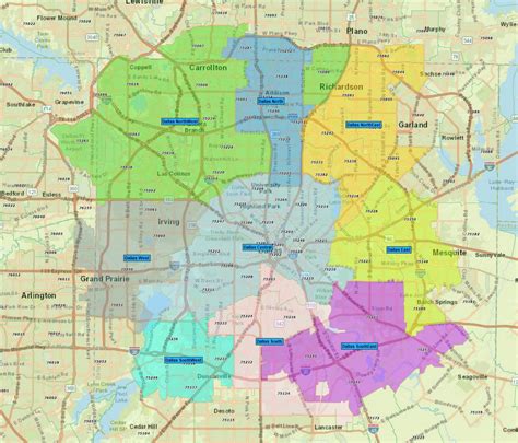 Realzips Geodata Dallas Texas Neighborhoods By Zip Realdatasets