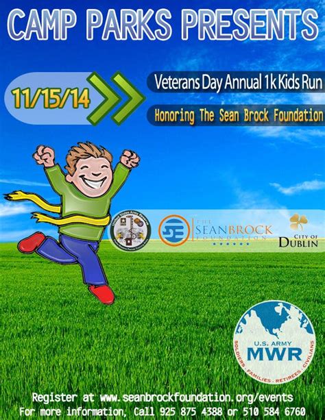 Register Now For Annual Veterans Day Kids Run At Camp Parks Dublin Register Now For Annual Veterans Day Kids Run At Camp Parks Dublin