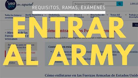 Requisitos Para Entrar Al Army Requisitos Para Entrar Al Army