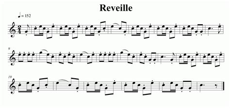 Reveille Bugle Call Reveille Bugle Call