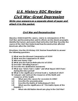 Review And Orientation U S History Review And Orientation U S History