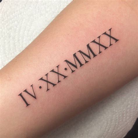 Roman Numerals 2 Tattoo The Ultimate Guide To Choosing Applying And Wearing A Meaningful Temporary Ink