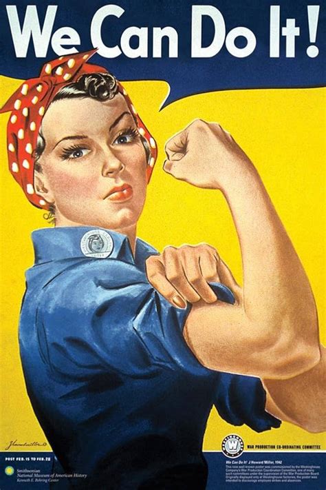Rosie Riveter Metal Poster Sign Rosie Riveter Metal Poster Sign