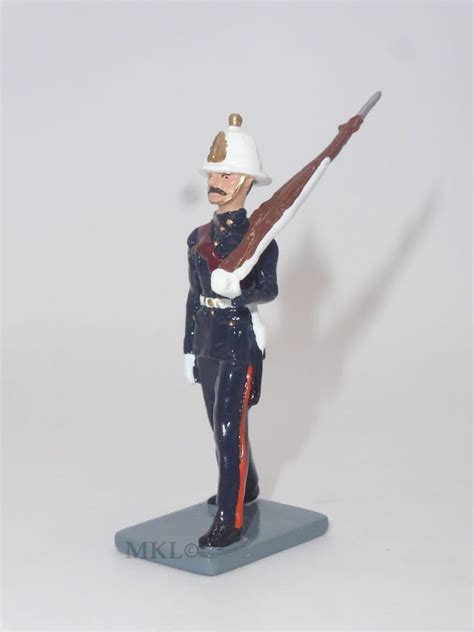 Royal Marine Sergeant Marching Single Figure Royal Marine Sergeant Marching Single Figure