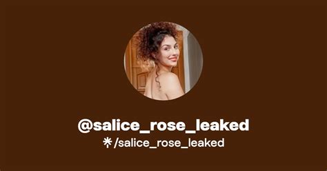 Salice Rose Leaked Linktree Salice Rose Leaked Linktree