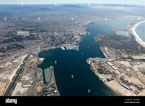 San Diego Naval Base Stock Photo Alamy