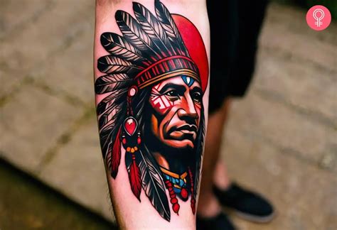 Savage Indian Tattoo Savage Indian Tattoo