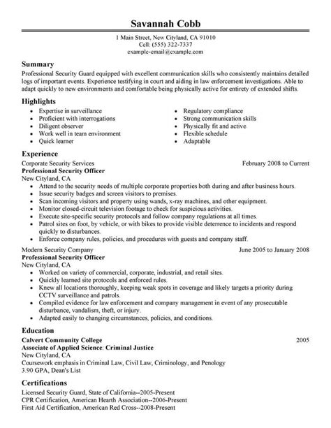 Security Officer Job Description For Resume 27 Free Sample Templates Security Officer Job Description For Resume 27 Free Sample Templates