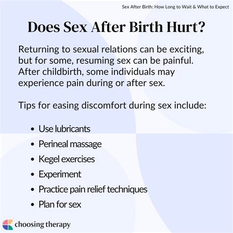 Sex After Giving Birth
