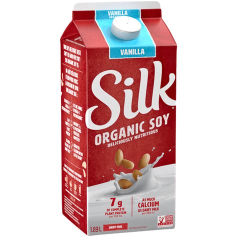Silk Soy Milk Natural Vanilla